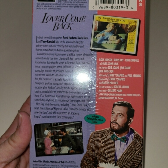 5 for 25 Lover Come Back Directed by Delbert Mann Available in Color. - Picture 4 of 6